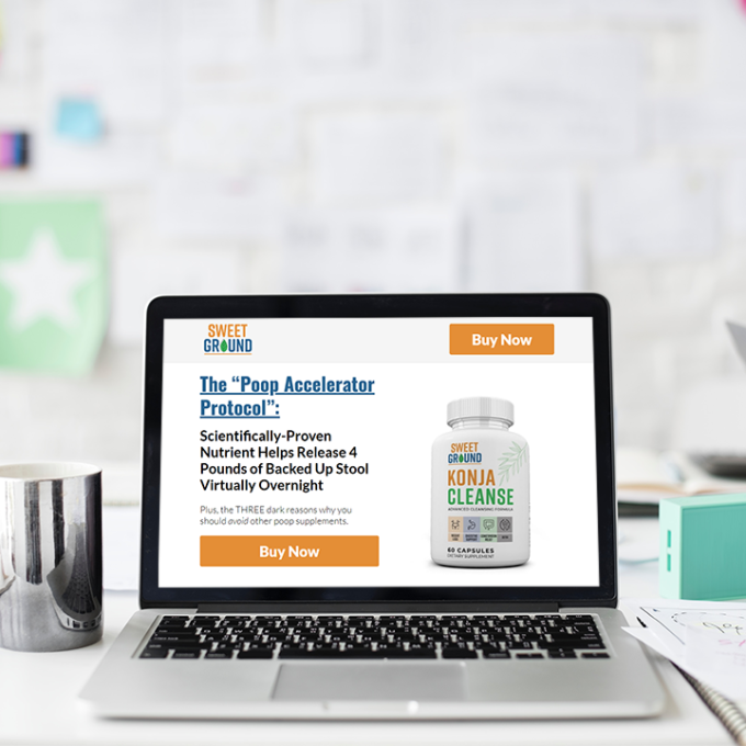 Konja Cleanse Landing Page